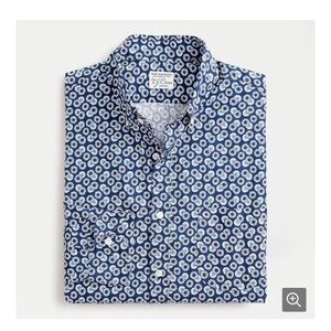Jcrew secret wash slim cotton button down medium